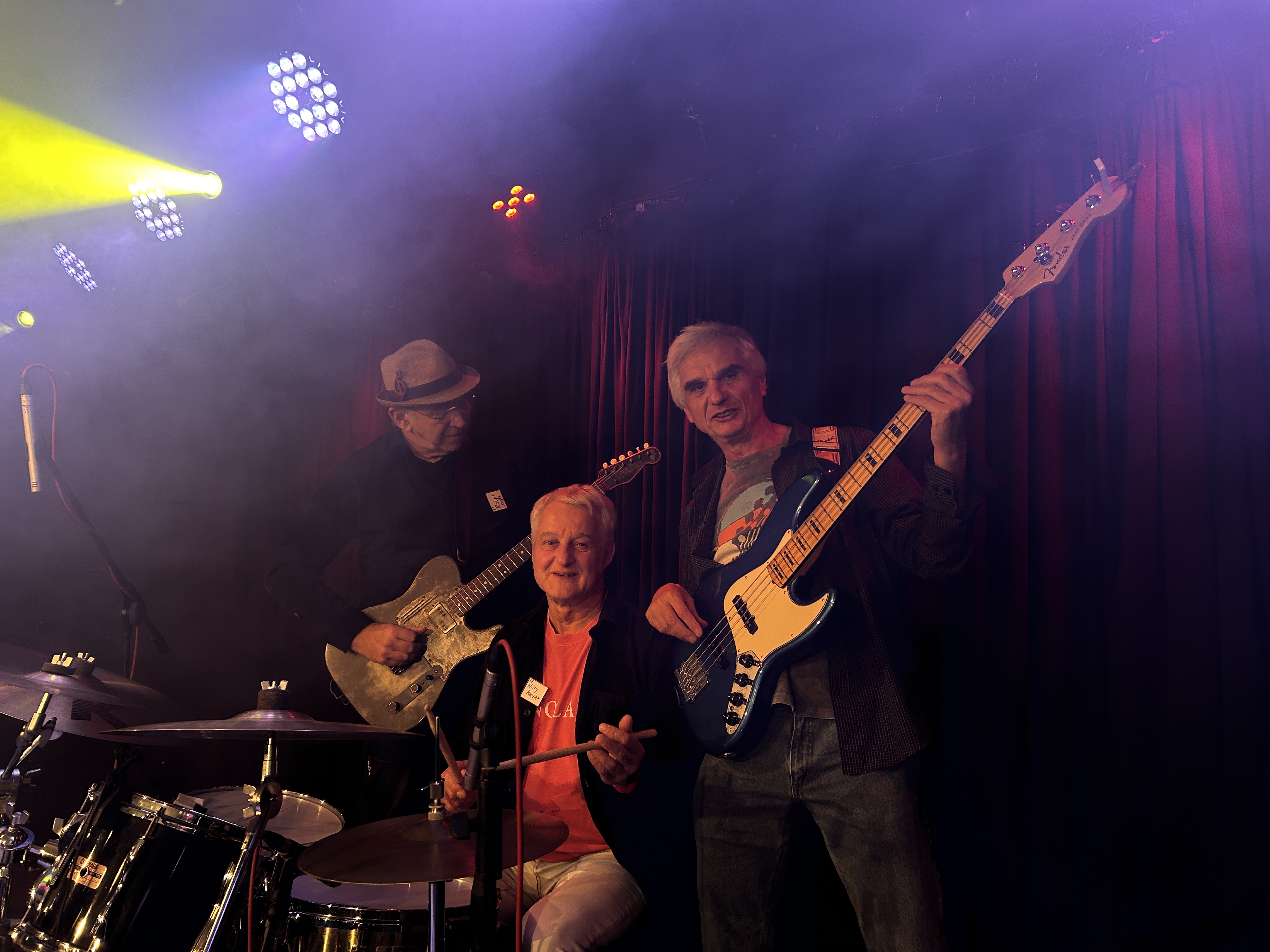 Rolph Royce Trio auf der Bühne